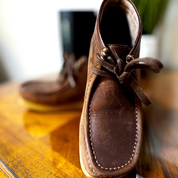 Clarks Other - Clark’s Wallabee EVO Chukka Beeswax shoe.